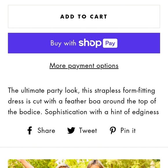 Velvi Sochi Black Strapless Dress - Picture 10 of 11